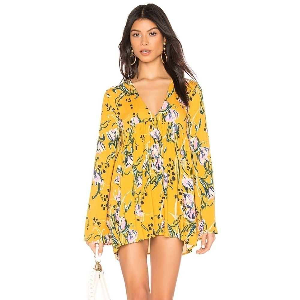 Free People Bella Printed Tunic size S NWT